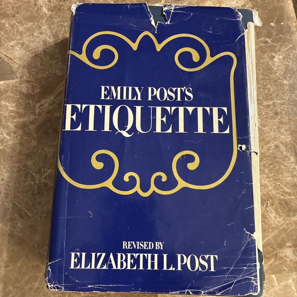 Emily Post's Etiquette by Post, Elizabeth L.; Post, Emily 12th edition hardcover